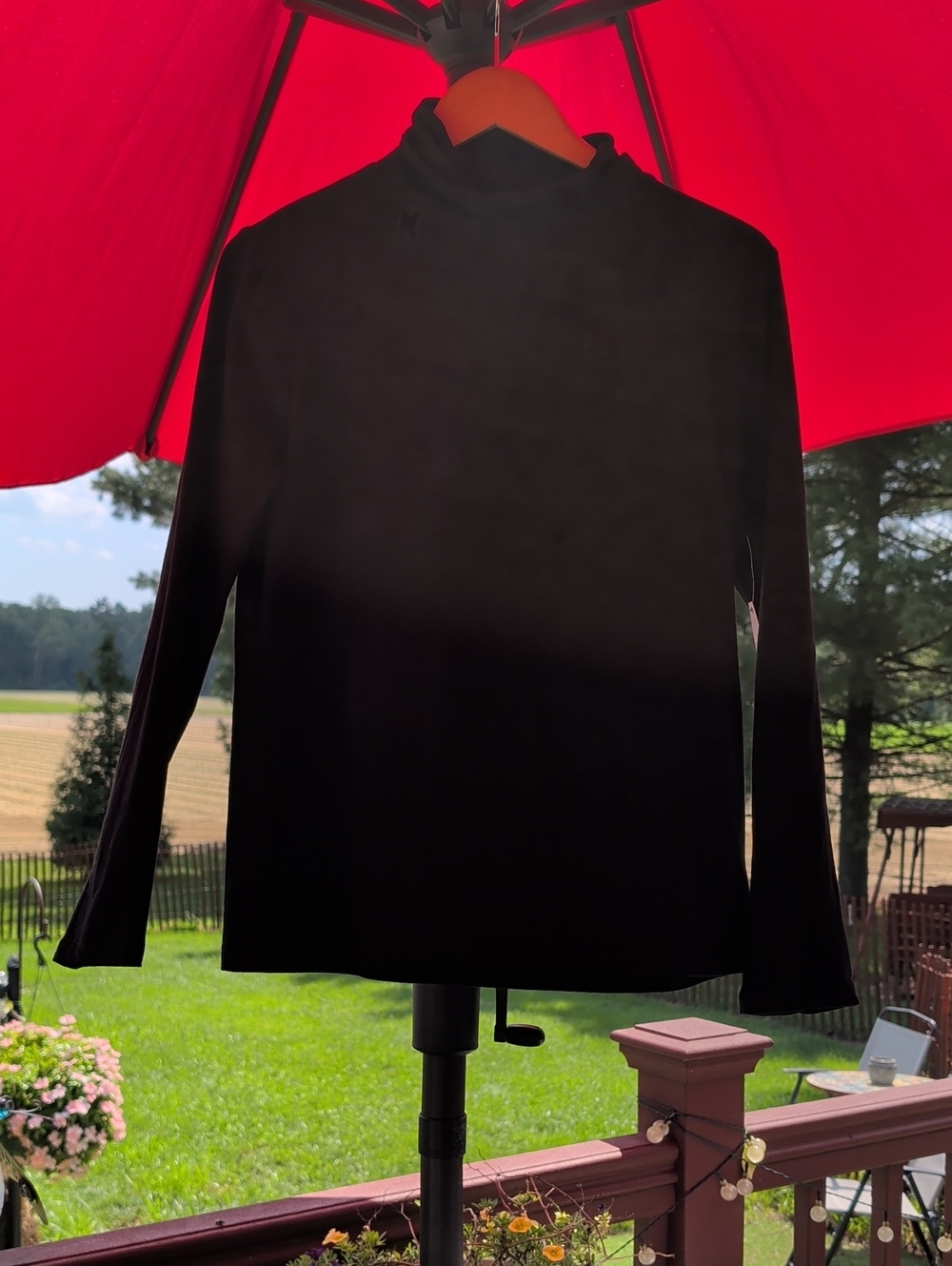 Black Lightweight Turtle Neck
